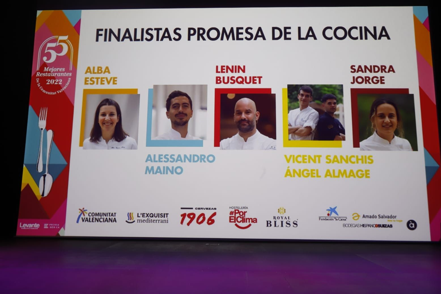 finalistas promesas de la cocina