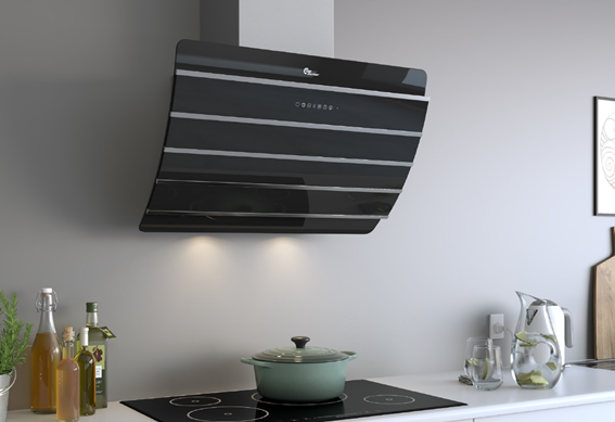 Campana extractora de pared