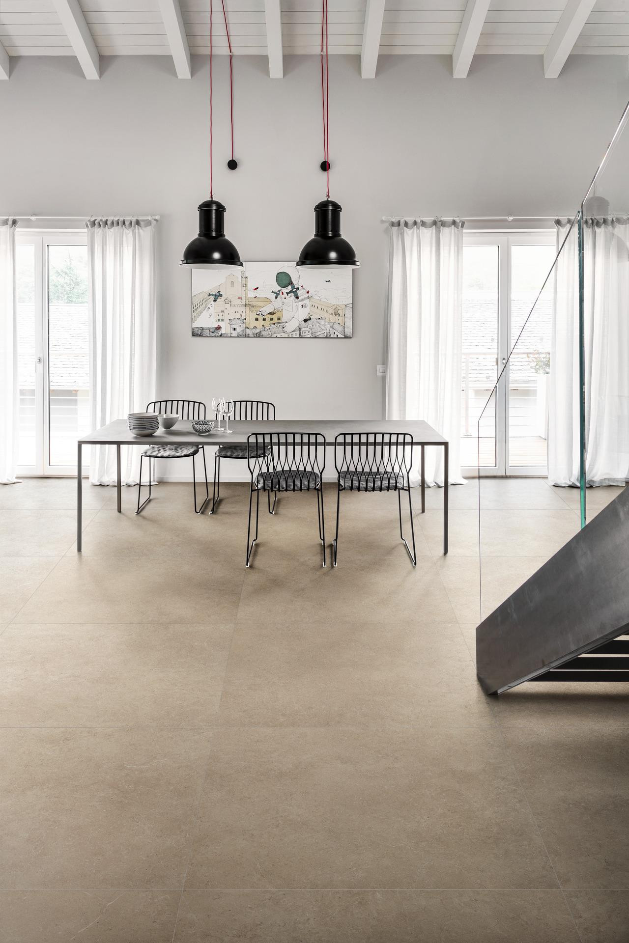 salon con pavimento marazzi